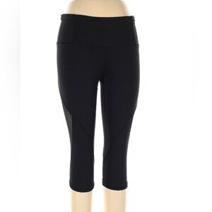 Lululemon Mesh Inset Capri Leggings Size 10